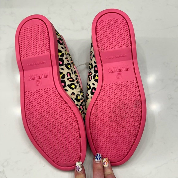 New Sperry top-sider boat shoes size 4.5 youth - Picture 2 of 6